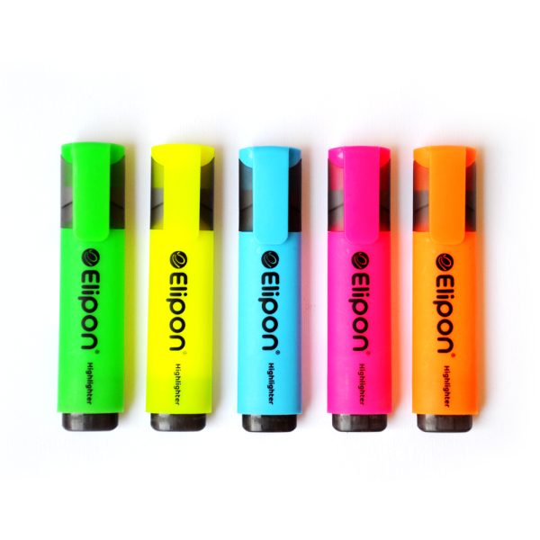 ماژيك هايلايتر نئوني اليپون